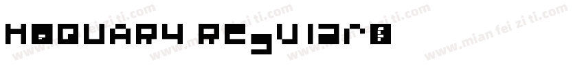H_SQUAR4 Regular字体转换
